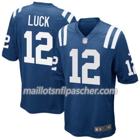 Maillot Indianapolis Colts Andrew Luck 12 Nike Royal - Homme